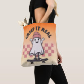 Crep it Real Skateboarding Ghost Orange Halloween Tasche (Von Nahem)