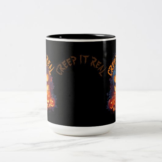 Crep It Real Zweifarbige Tasse (Mittel)