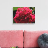 Crepe Myrtle-Blüte Leinwanddruck (Insitu (Wohnzimmer))