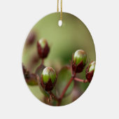 Crepe Myrtle Seed Pods Keramik Ornament (Rechts)