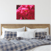 Crepe Myrtle Tree Magenta Floral Leinwanddruck (Insitu (Schlafzimmer))