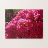 Crepe Myrtle Tree Magenta Floral Puzzle (Horizontal)