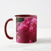 Crepe Myrtle Tree Magenta Floral Tasse (Links)