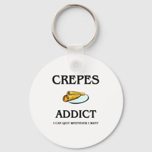 Crepes Addict Schlüsselanhänger