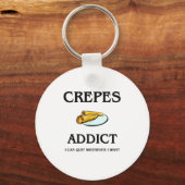 Crepes Addict Schlüsselanhänger (Vorderseite)