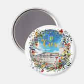 Cres  magnet (Vorderseite/Rückseite)