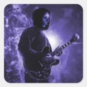 Crescendo der Dunkelheitskleber Quadratischer Aufkleber (Vorderseite)