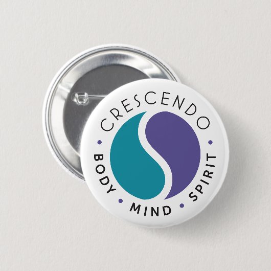 Crescendo-Logo Button (Vorne & Hinten)