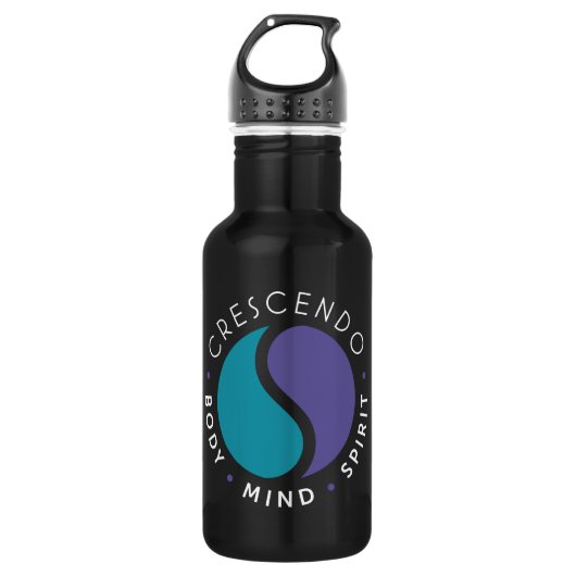 Crescendo Trinkflasche (Vorderseite)