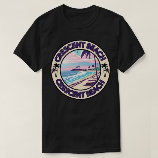Crescent Beach Florida TShirt 1 (Design vorne)