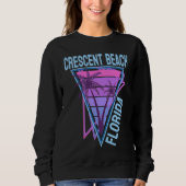 Crescent Beach Vacation  1 Sweatshirt (Vorderseite)