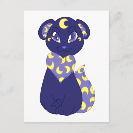 Crescent Bearfox Postkarte (Vorderseite)