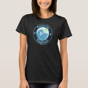 Crescent City Ca California Souvenir Nautical Surf T-Shirt