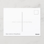 Crescent City, CA Lighthouse auf einer Postkarte (Rückseite)