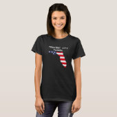 Crescent City Florida USA Staat America Travel Flo T-Shirt (Vorne ganz)