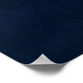 Crescent Cradle Aquarell Himmelskunst Poster (Ecke)