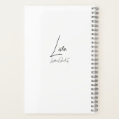 Crescent Dragon Journal Notizblock (Rückseite)