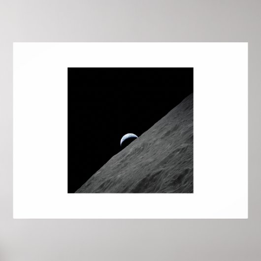 Crescent Earth Poster (Vorne)