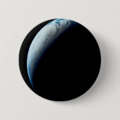 Crescent Earth wurde von der Apollo 4 Mission über Button (Vorderseite)