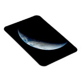 Crescent Earth wurde von der Apollo 4 Mission über Magnet (Rechte Seite)