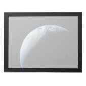 Crescent Earth wurde von der Apollo 4 Mission über Notizblock (Vorderseite)