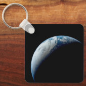 Crescent Earth wurde von der Apollo 4 Mission über Schlüsselanhänger (Vorderseite)