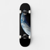 Crescent Earth wurde von der Apollo 4 Mission über Skateboard (Vorderseite)