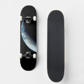 Crescent Earth wurde von der Apollo 4 Mission über Skateboard (Vorderseite)