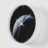 Crescent Earth wurde von der Apollo 4 Mission über Uhr (Winkel)