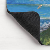 Crescent Head Beach Seascape Malerei Mousepad (Ecke)