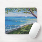 Crescent Head Beach Seascape Malerei Mousepad (Mit Mouse)