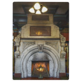 Crescent Hotel Fireplace Klemmbrett (Rückseite)