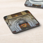 Crescent Hotel Fireplace Untersetzer (Linke Seite)