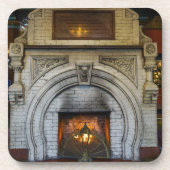 Crescent Hotel Fireplace Untersetzer (Vorderseite)
