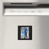 Crescent Kick Kickboxen Magnet (In Situ (Geschirrspüler))