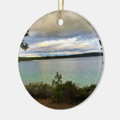 Crescent Lake Keramik Ornament (Links)