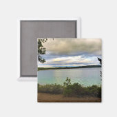Crescent Lake Magnet (Vorderseite/Rückseite)