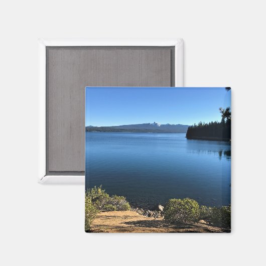 Crescent Lake Magnet (Vorderseite/Rückseite)