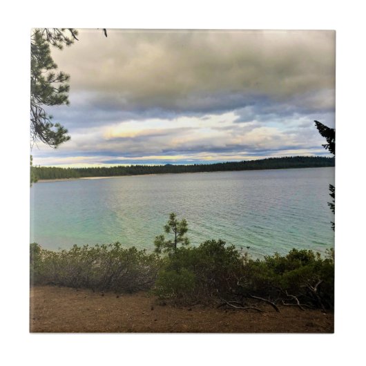 Crescent Lake, Oregon Fliese (Vorderseite)