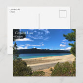 Crescent Lake, Oregon Postcard Postkarte (Vorne/Hinten)