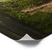 Crescent Lake Poster (Ecke)