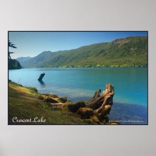 Crescent Lake Poster (Vorne)