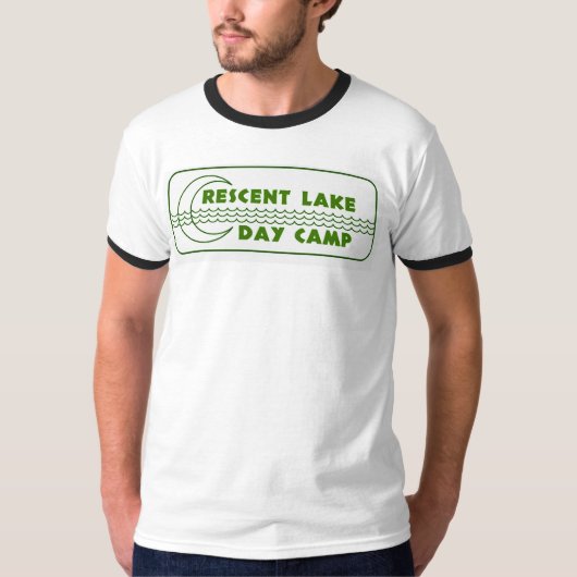 Crescent Lake Ringer-T-Shirt T-Shirt (Vorderseite)