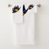 Crescent Moon Adventure Camping Badhandtuch Set (Insitu)