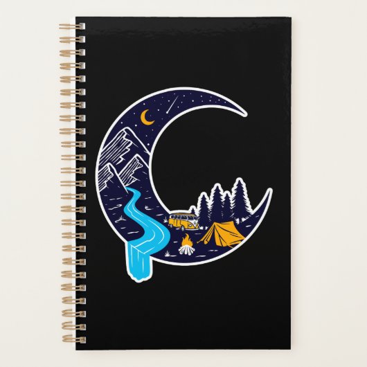 Crescent Moon Adventure Camping Planer (Vorderseite)