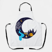 Crescent Moon Adventure Camping Schürze (Vorderseite)