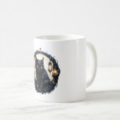Crescent Moon Cat Kaffeetasse (VorderseiteRechts)