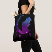 Crescent Moon Cat Mystical Pastel Goth Tasche (Von Nahem)