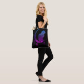 Crescent Moon Cat Mystical Pastel Goth Tasche (Am Model)
