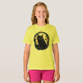 Crescent Moon Cat T-Shirt (Vorne ganz)